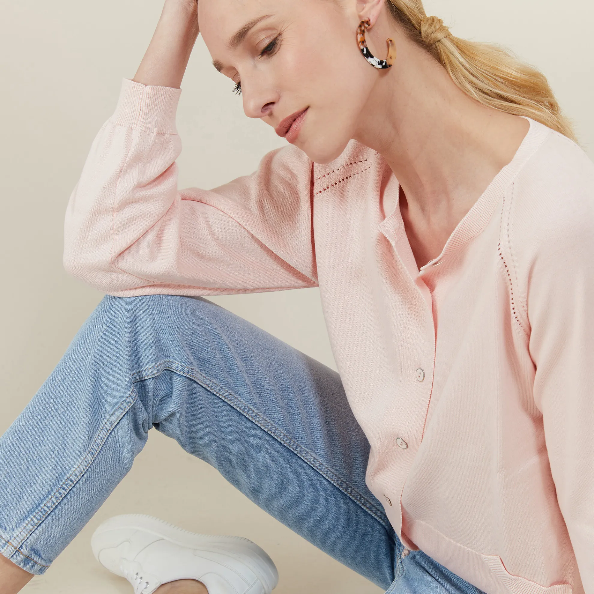 Maison Montagut Gilet Avec Cordon En Coton - Aniss>Femme Vestes Et Gilets