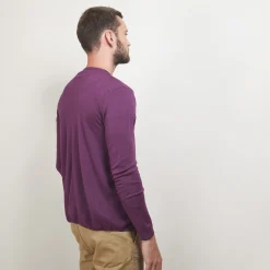 Maison Montagut Gilet Boutonne En Laine Merinos - Brad><noscript><img width=