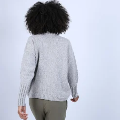 Maison Montagut Gilet Col Montant En Soie Laine Velours - Bresil><noscript><img width=