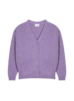 Maison Montagut Gilet Col V En Coton Et Lin - Thais><noscript><img width=