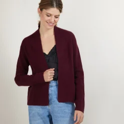 Maison Montagut Gilet Court En Cachemire Avec Poches - Basma><noscript><img width=