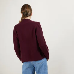 Maison Montagut Gilet Court En Cachemire Avec Poches - Basma><noscript><img width=