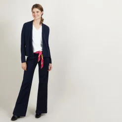 Maison Montagut Gilet Court En Cachemire Avec Poches - Basma><noscript><img width=