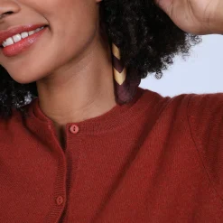 Maison Montagut Gilet Double Col En Cachemire - Ballet><noscript><img width=