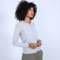 Maison Montagut Gilet Double Col En Cachemire - Ballet><noscript><img width=