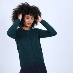 Maison Montagut Gilet Double Col En Cachemire - Ballet><noscript><img width=