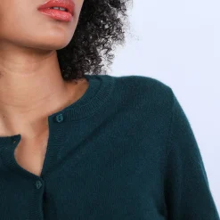 Maison Montagut Gilet Double Col En Cachemire - Ballet><noscript><img width=