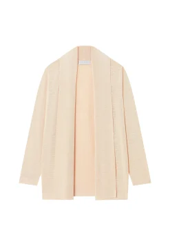 Maison Montagut Gilet En Lin Flamme Col Chale - Maelle><noscript><img width=