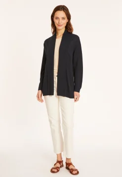 Maison Montagut Gilet En Lin Flamme Col Chale - Maelle><noscript><img width=