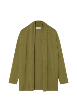 Maison Montagut Gilet En Lin Flamme Col Chale - Maelle>Femme Vestes Et Gilets