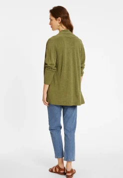 Maison Montagut Gilet En Lin Flamme Col Chale - Maelle><noscript><img width=