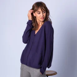 Maison Montagut Gilet Large En Cachemire - Gaby><noscript><img width=