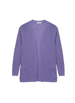 Maison Montagut Gilet Long Avec Poches En Lin Flamme - Tabata><noscript><img width=