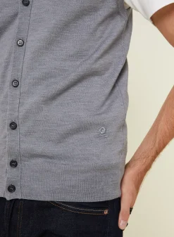 Maison Montagut Gilet Sans Manches Avec Logo En Laine Merinos - Ernardo><noscript><img width=