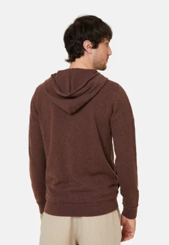 Maison Montagut Gilet Zippe A Capuche En Cachemire 2 Fils - Bradley><noscript><img width=