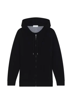 Maison Montagut Gilet Zippe A Capuche En Cachemire 2 Fils - Bradley><noscript><img width=