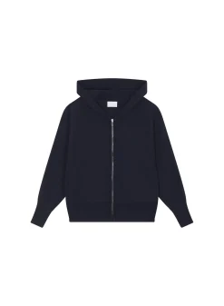 Maison Montagut Gilet Zippe A Capuche En Cachemire Melange - Albin><noscript><img width=