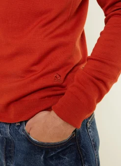 Maison Montagut Gilet Zippe Avec Logo En Laine Merinos - Estian><noscript><img width=