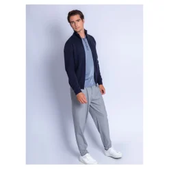 Maison Montagut Gilet Zippe Avec Poches En Cachemire 4 Fils - Francois><noscript><img width=