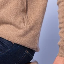 Maison Montagut Gilet Zippe Avec Poches En Cachemire 4 Fils - Francois><noscript><img width=