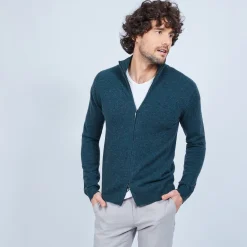 Maison Montagut Gilet Zippe En Cachemire 2 Fils Sans Poches Marc-Antoine><noscript><img width=