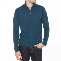 Maison Montagut Gilet Zippe En Cachemire 2 Fils Sans Poches Marc-Antoine><noscript><img width=