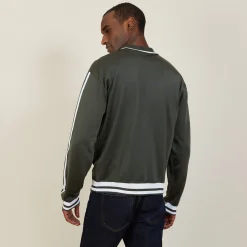 Maison Montagut Gilet Zippe En Fil Lumiere - Paddy><noscript><img width=