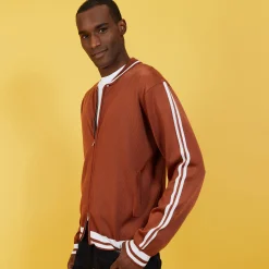 Maison Montagut Gilet Zippe En Fil Lumiere - Paddy><noscript><img width=