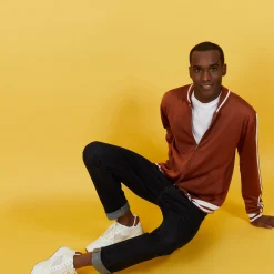 Maison Montagut Gilet Zippe En Fil Lumiere - Paddy><noscript><img width=