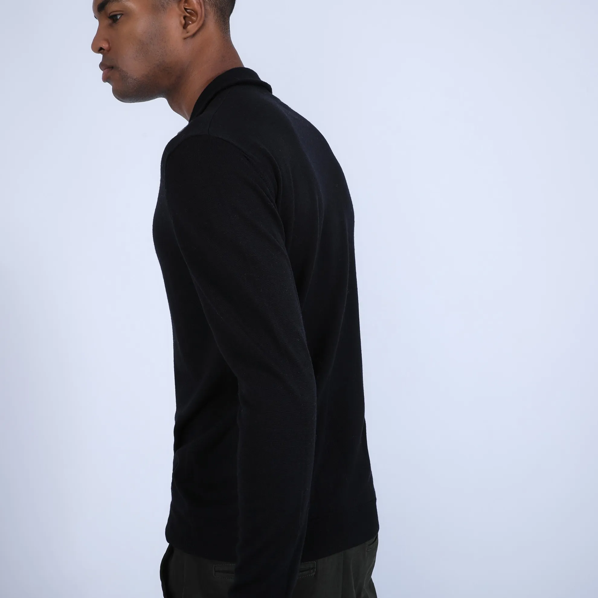 Maison Montagut Gilet Zippe En Laine Merinos - Bastian>Homme Vestes Et Gilets