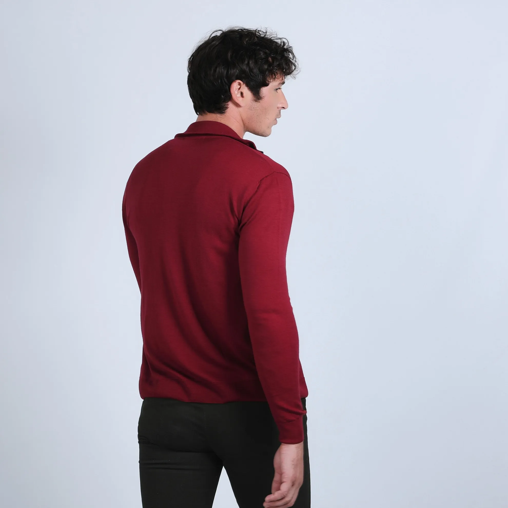 Maison Montagut Gilet Zippe En Laine Merinos - Bastian>Homme Vestes Et Gilets