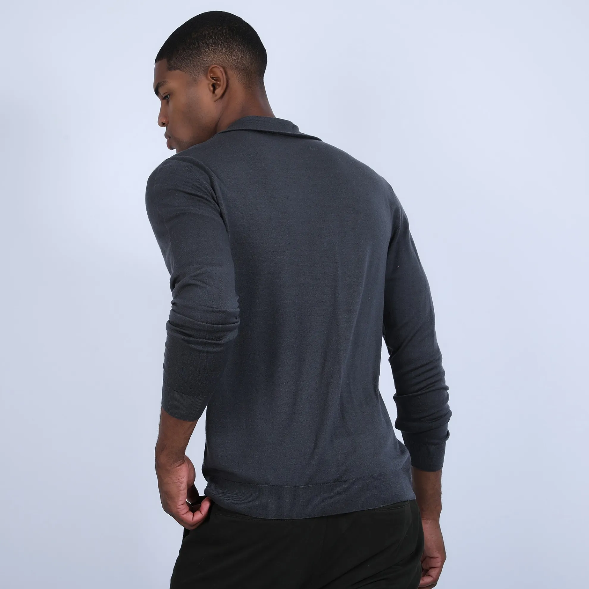 Maison Montagut Gilet Zippe En Laine Merinos - Bastian>Homme Vestes Et Gilets