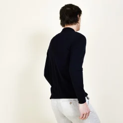 Maison Montagut Gilet Zippe En Laine Merinos - Bastian><noscript><img width=