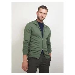 Maison Montagut Gilet Zippe En Laine Merinos - Bastian><noscript><img width=