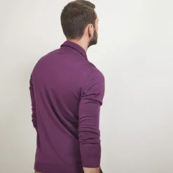 Maison Montagut Gilet Zippe En Laine Merinos - Bastian><noscript><img width=