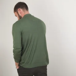 Maison Montagut Gilet Zippe En Laine Merinos - Bastian><noscript><img width=