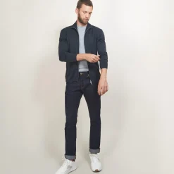 Maison Montagut Gilet Zippe En Laine Merinos - Bastian><noscript><img width=