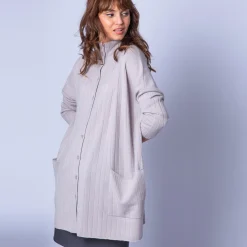 Maison Montagut Grande Veste A Boutons En Cachemire - Gaston><noscript><img width=