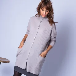 Maison Montagut Grande Veste A Boutons En Cachemire - Gaston><noscript><img width=