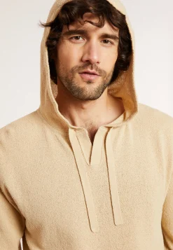 Maison Montagut Hoodie A Poches En Coton Brosse - Doc><noscript><img width=