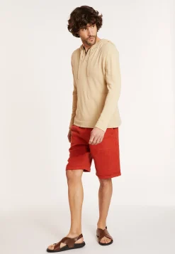 Maison Montagut Hoodie A Poches En Coton Brosse - Doc><noscript><img width=