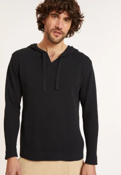 Maison Montagut Hoodie A Poches En Coton Brosse - Doc><noscript><img width=