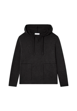 Maison Montagut Hoodie A Poches En Coton Brosse - Doc><noscript><img width=