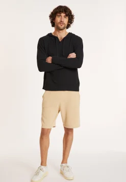 Maison Montagut Hoodie A Poches En Coton Brosse - Doc><noscript><img width=