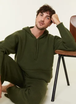 Maison Montagut Hoodie Avec Poches En Laine Et Cachemire - Fabio><noscript><img width=