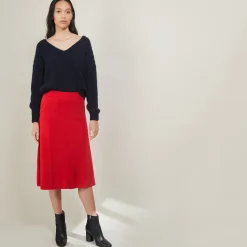 Maison Montagut Jupe A Poches En Laine - Grazia><noscript><img width=