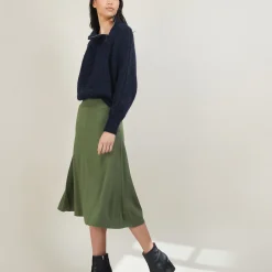 Maison Montagut Jupe A Poches En Laine - Grazia><noscript><img width=