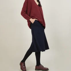 Maison Montagut Jupe A Poches En Laine - Grazia><noscript><img width=