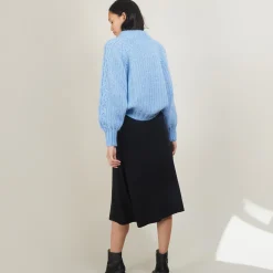 Maison Montagut Jupe A Poches En Laine - Grazia><noscript><img width=