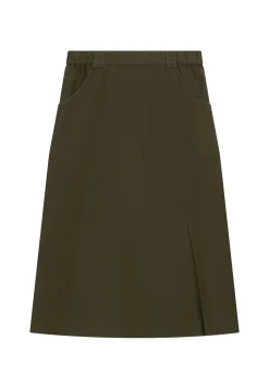 Maison Montagut Jupe Longue En Lin A Poches - Valentine><noscript><img width=